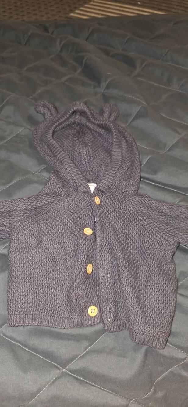 Baby Knitted Hooded Cardigan with Ears newborn